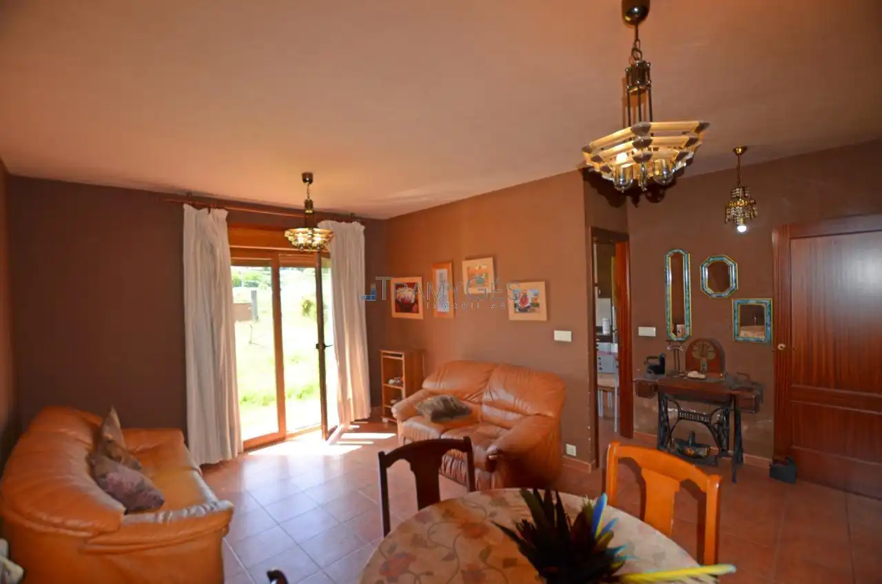 Sala d'estar de Casa o xalet en venda en Tomiño amb Calefacció i Jardí privat