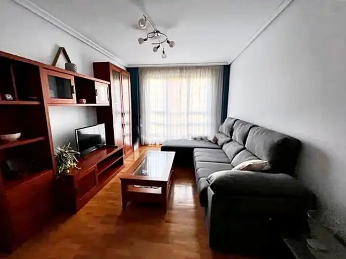 Sala de estar de Piso de alquiler en Santander con Calefacción, Terraza y Trastero