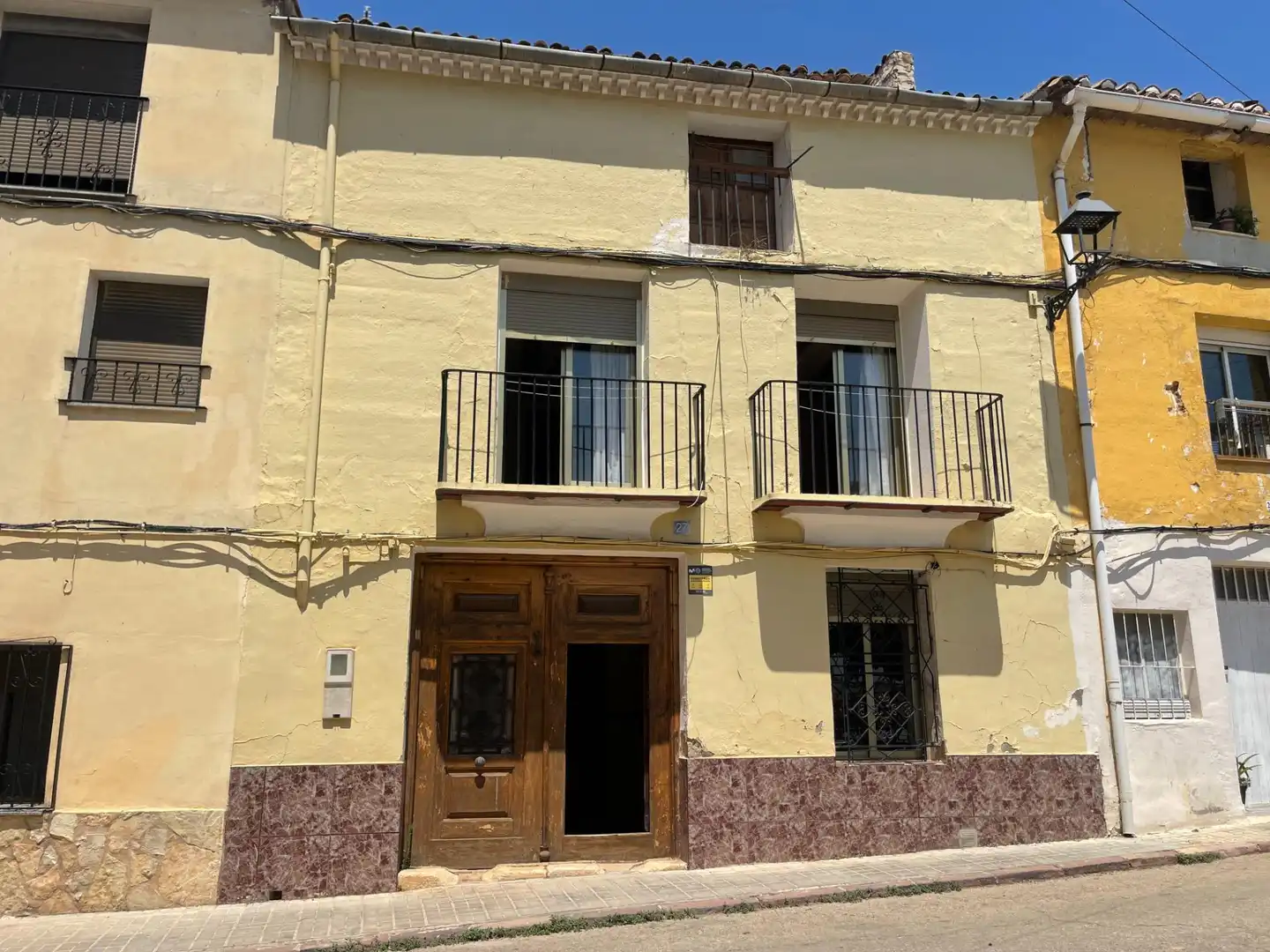 Vista exterior de Casa o xalet en venda en Requena