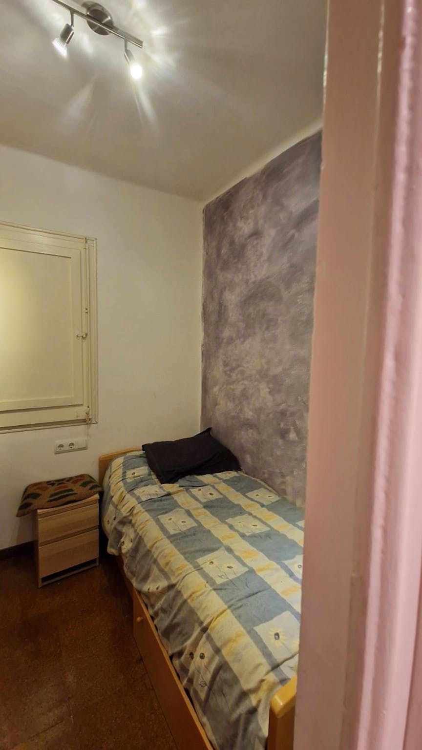 Bedroom of Flat to rent in  Barcelona Capital  with Heating, Washing machine and Pets allowed