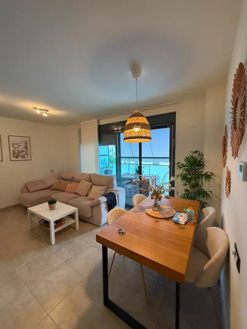 Living room of Flat for sale in Calafell  with Air Conditioner, Heating and Terrace