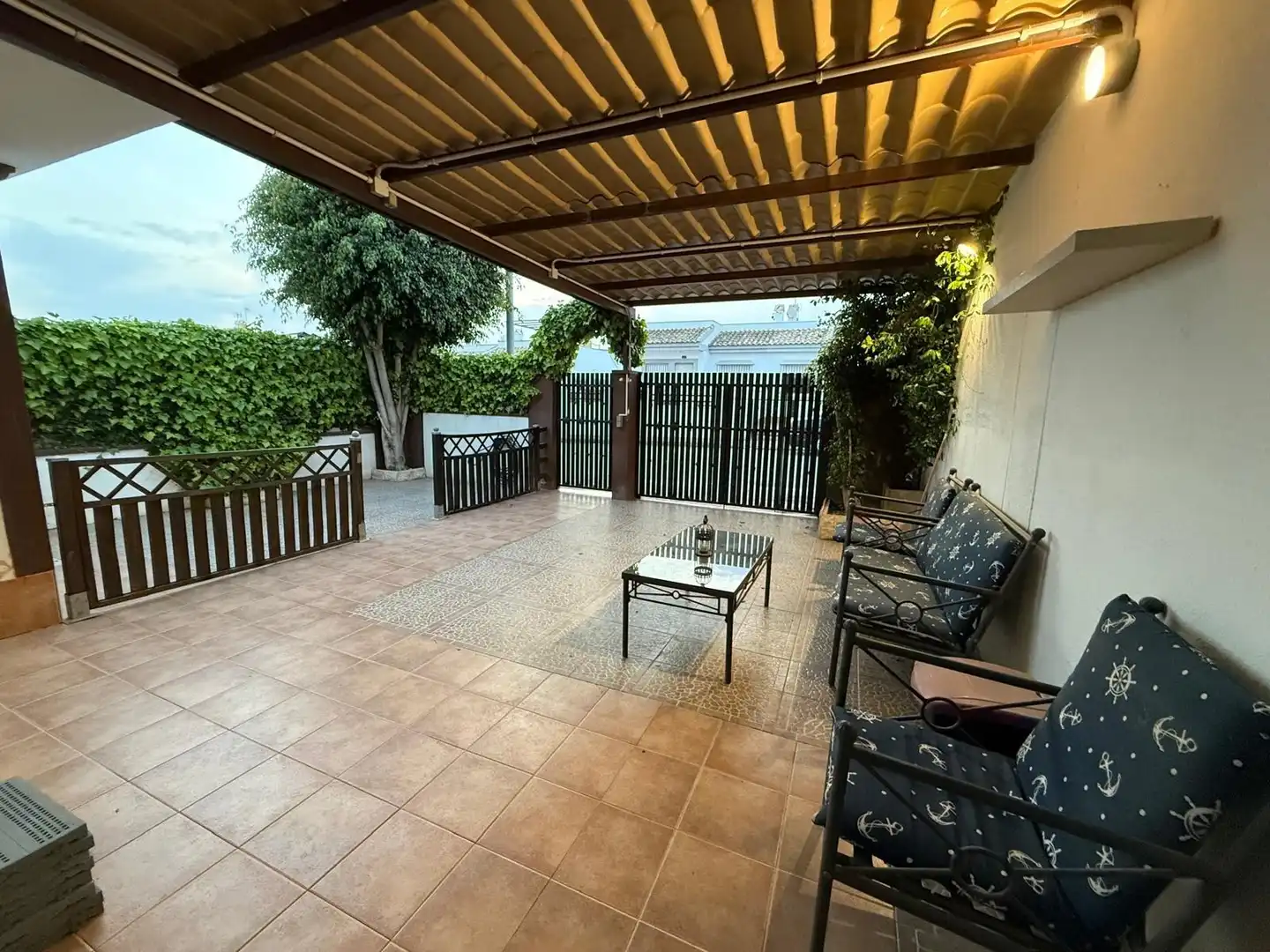 Terrassa de Casa adosada de lloguer en  Murcia Capital amb Aire condicionat, Jardí privat i Terrassa