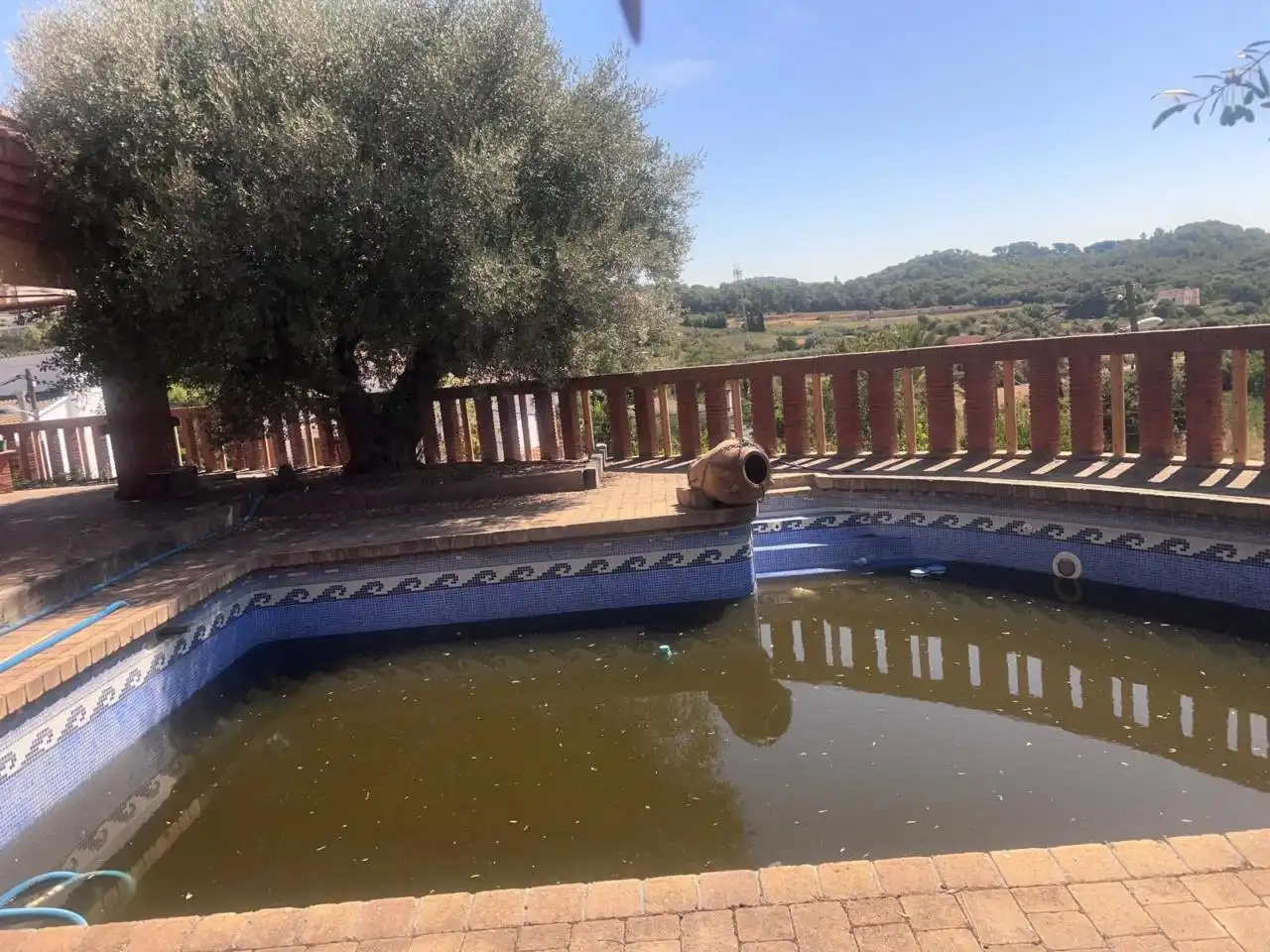 Piscina de Casa o xalet en venda en Caldes de Montbui amb Terrassa i Piscina