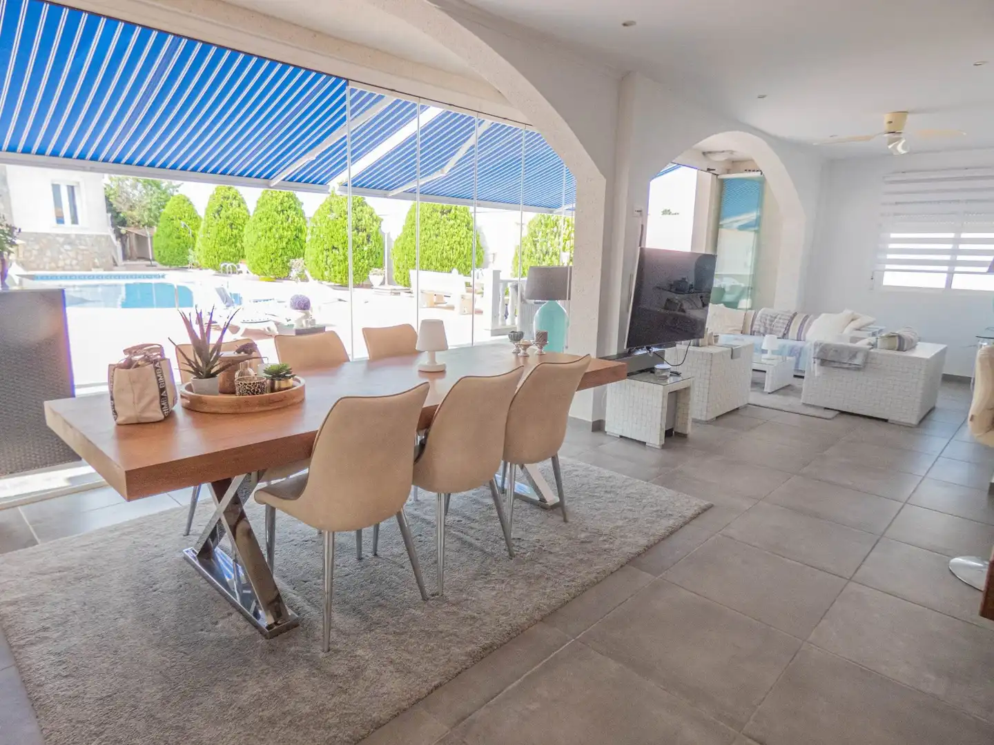 Comedor de Casa o chalet en venta en Rojales con Jardín privado, Terraza y Piscina