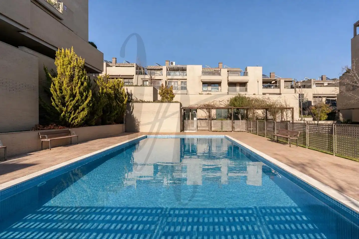 Swimming pool of Attic for sale in San Sebastián de los Reyes  with Air Conditioner, Heating and Terrace