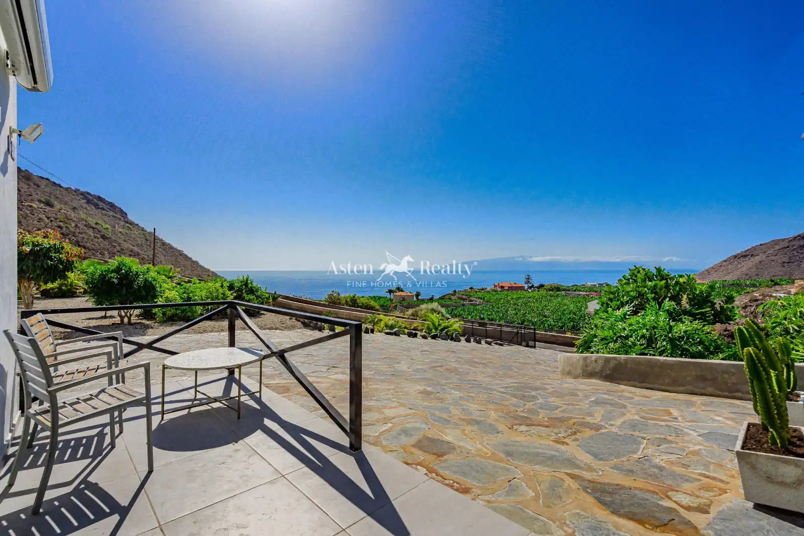 Terraza de Casa o chalet en venta en Santiago del Teide con Aire acondicionado, Terraza y Piscina