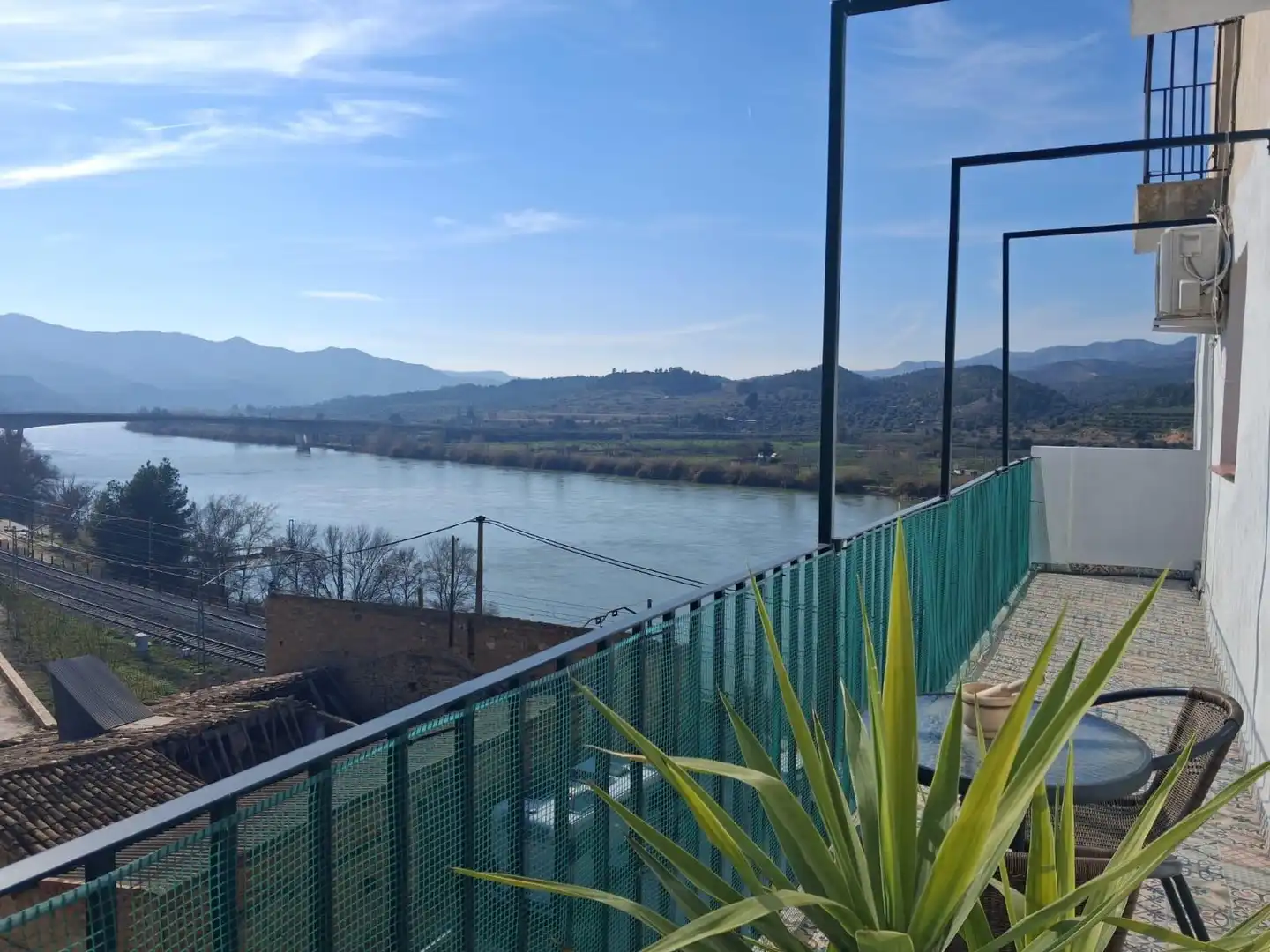 Balcony of Flat for sale in Riba-roja d'Ebre  with Air Conditioner, Heating and Balcony