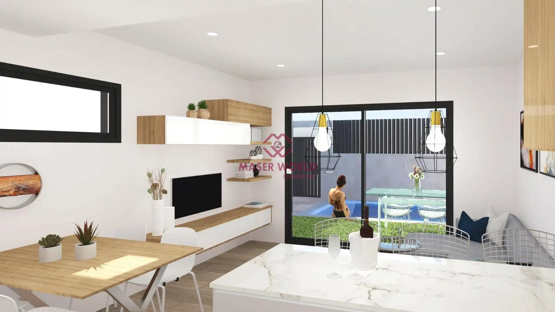 Logement avec piscine à vendre à Santiago de la Ribera