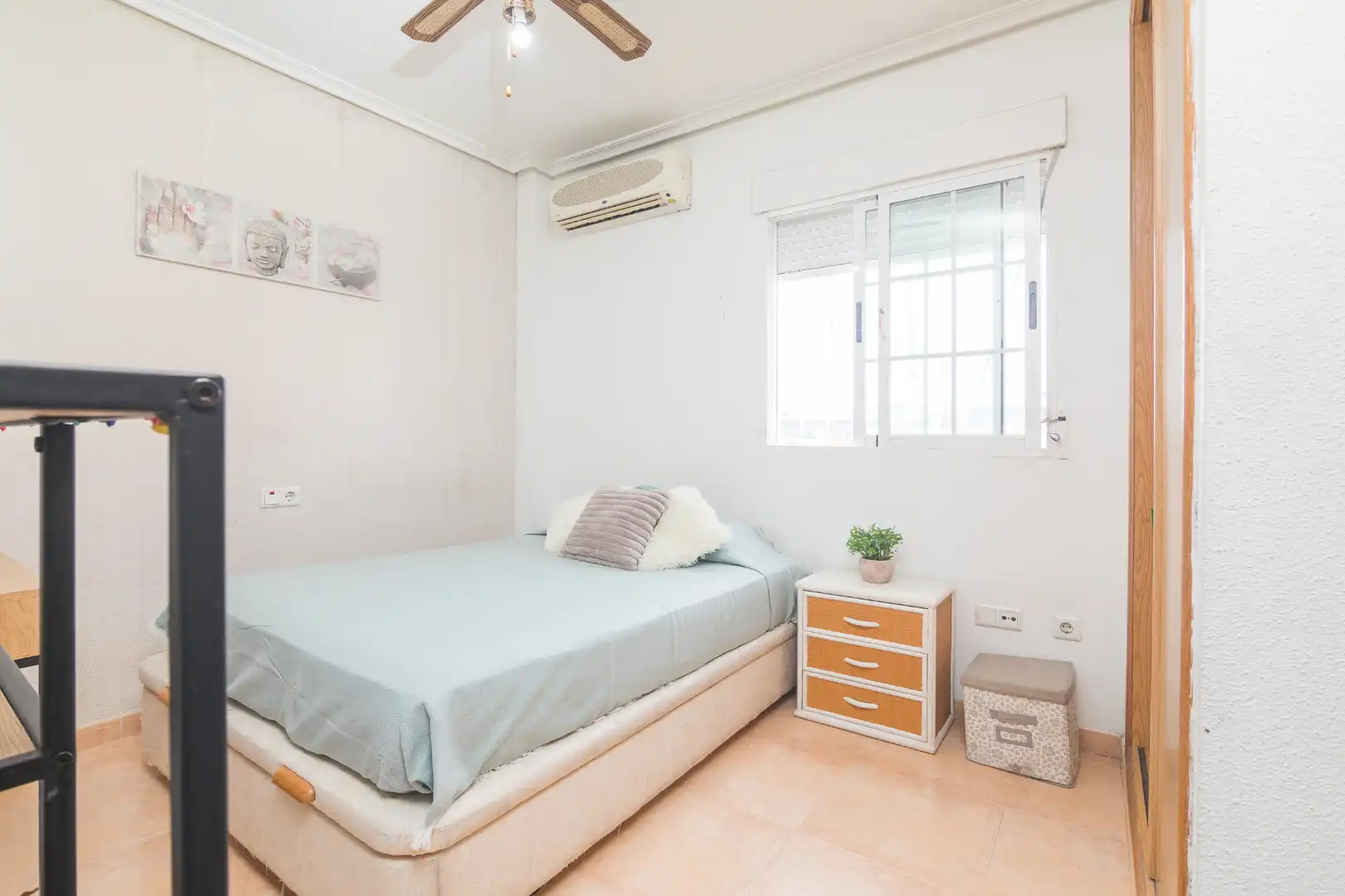 Bedroom of Houses for sale in Santa Pola  with Air Conditioner, Private garden and Terrace