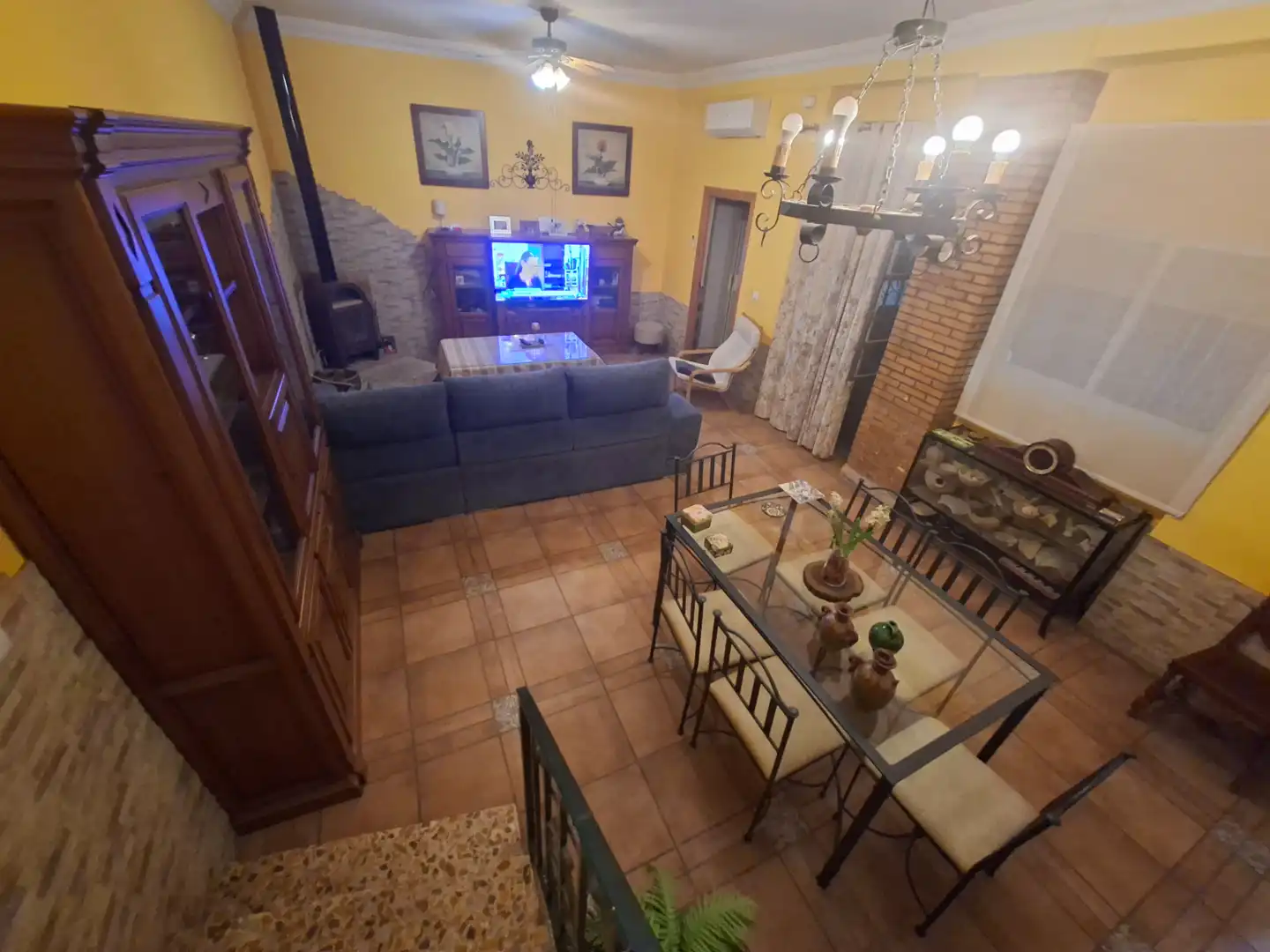 Living room of Houses for sale in Bormujos  with Air Conditioner, Heating and Private garden