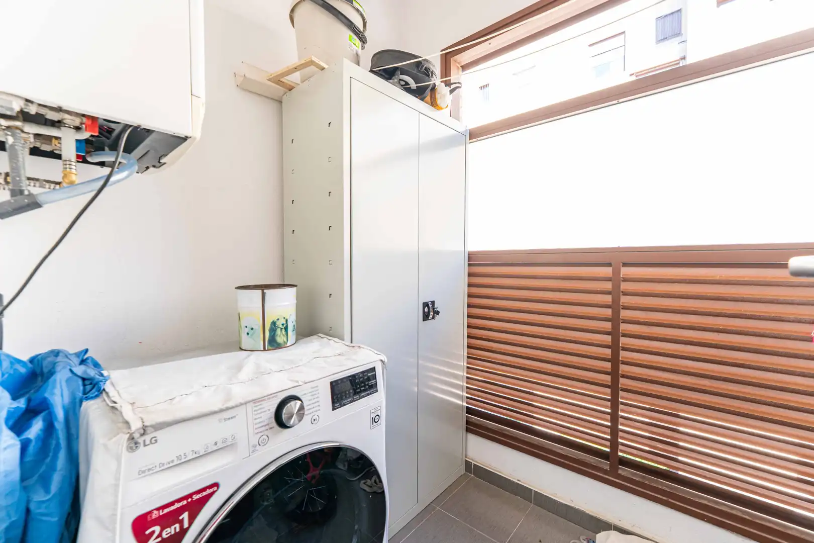 Balcony of Flat for sale in Móstoles  with Air Conditioner, Heating and Private garden