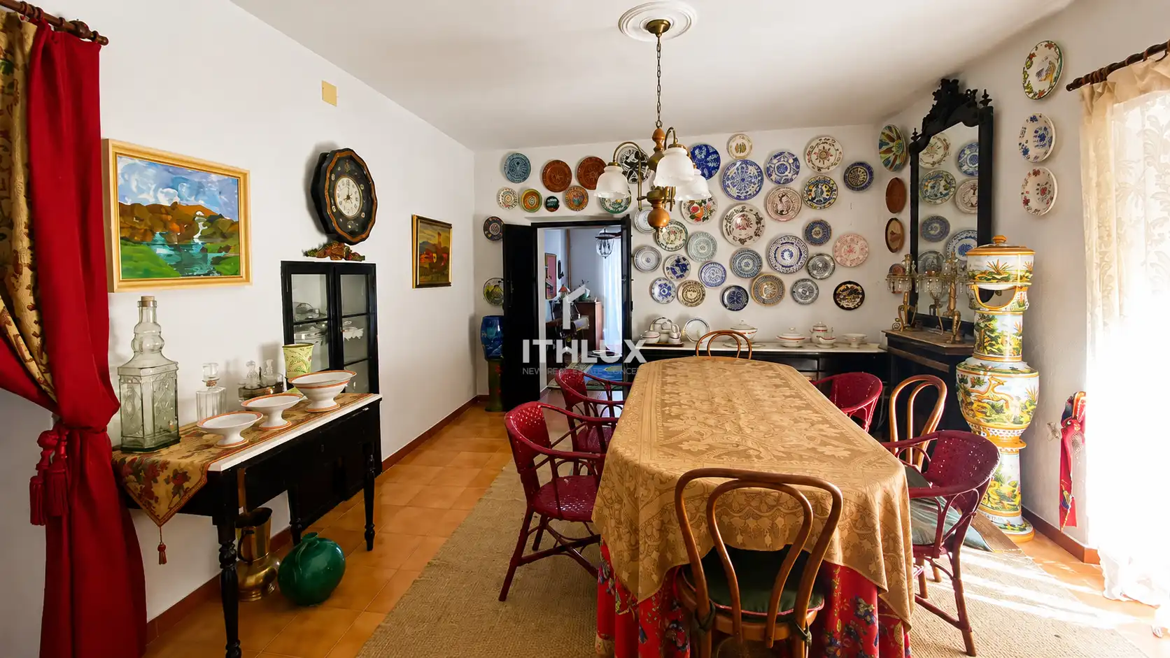 Esszimmer von Einfamilien-Reihenhaus zum Verkauf in Torremocha mit Klimaanlage, Heizung und Terrasse