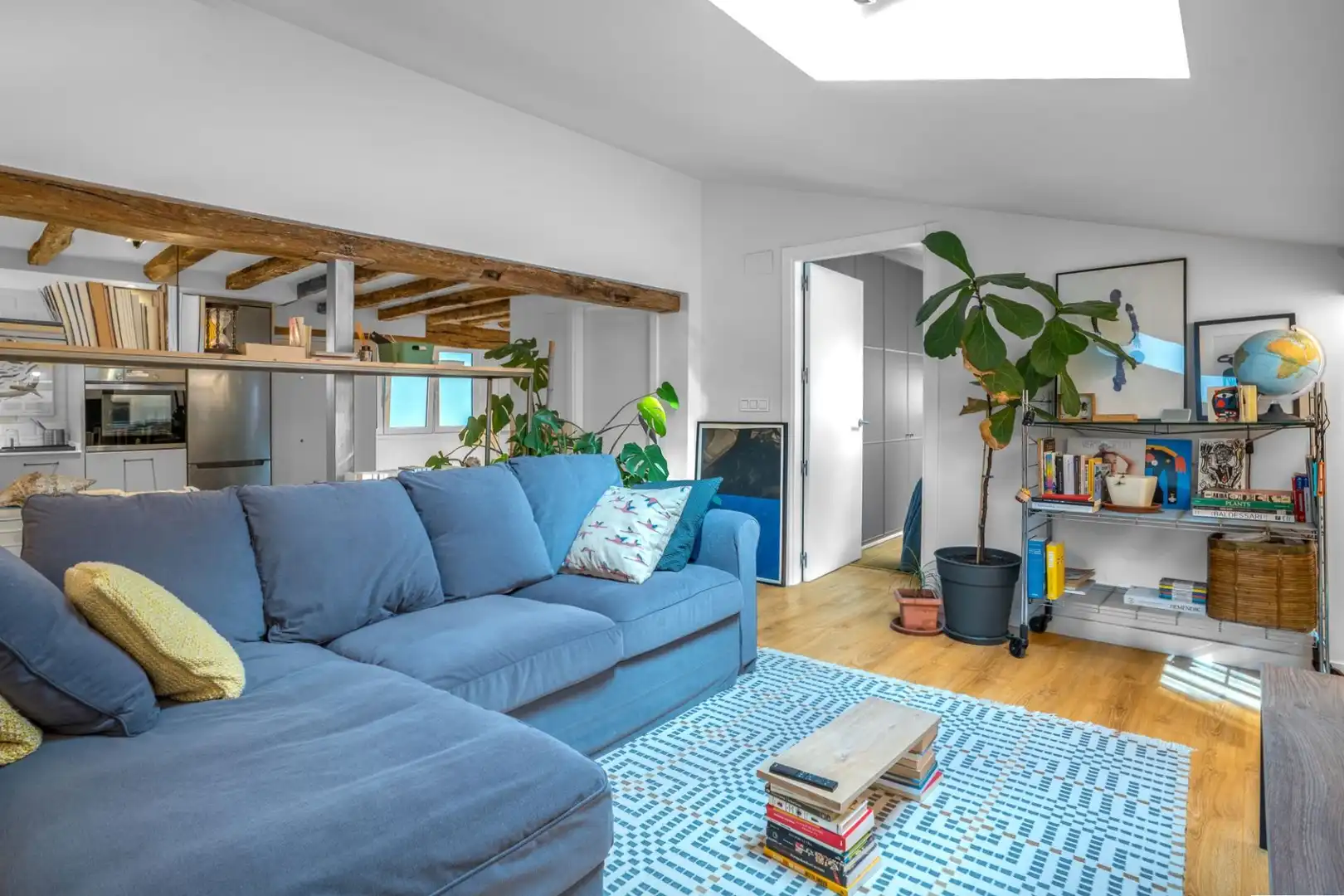 Wohnzimmer von Wohnung zur Miete in Tolosa mit Heizung und Möbliert