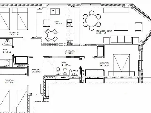 Flat for rent in Centro