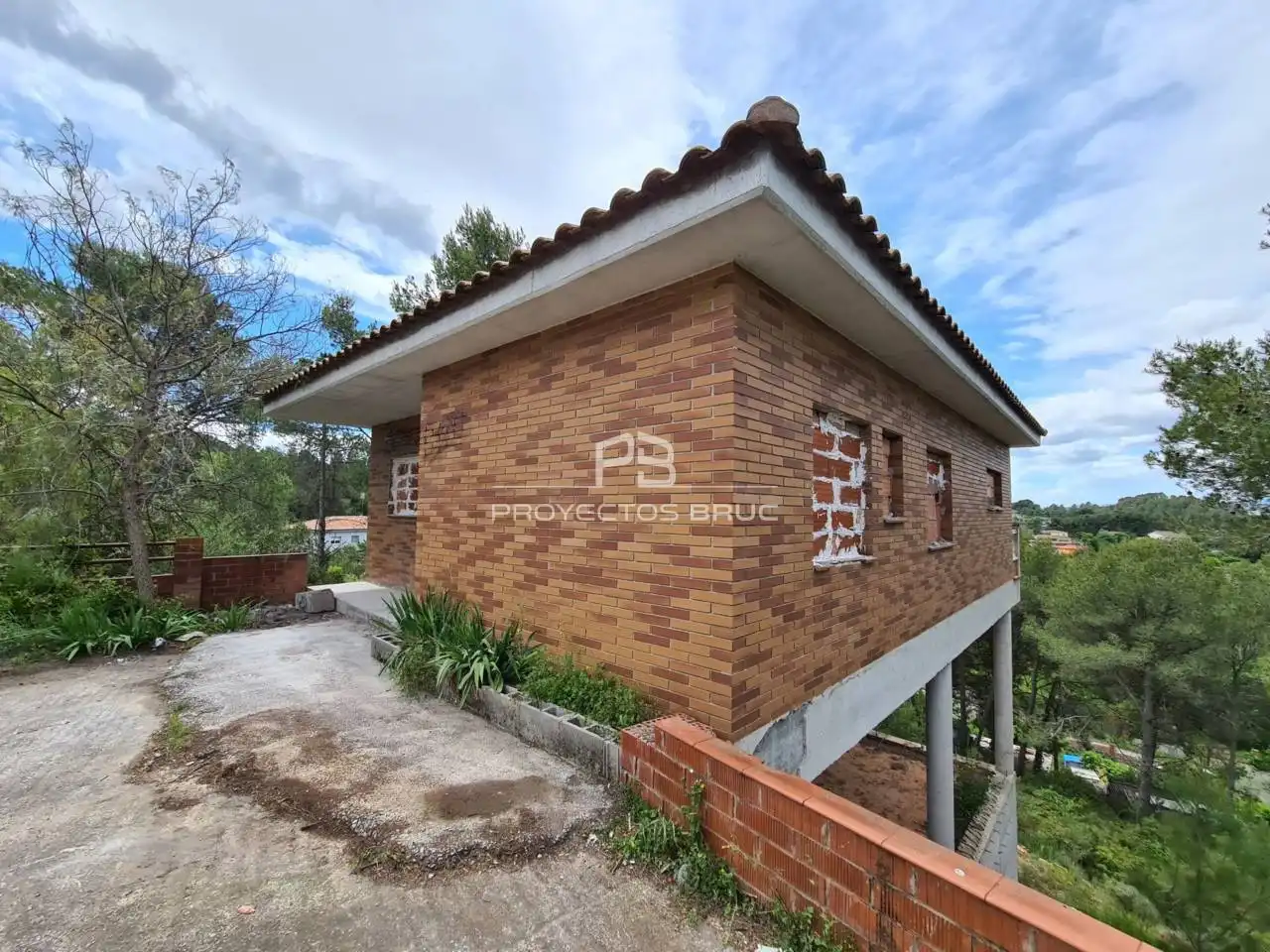 Exterior view of Houses for sale in Cabrera d'Anoia  with Private garden and Terrace