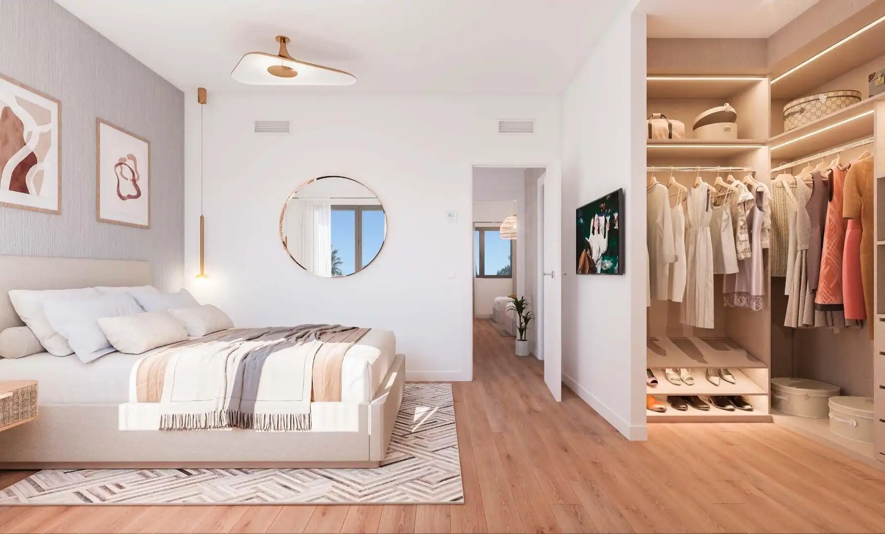 Habitación de Casa adosada en venta en Málaga con Calefacción, Terraza y Trastero