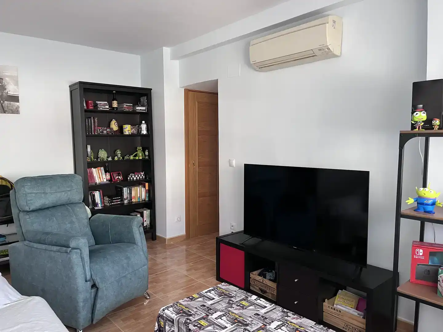 Sala d'estar de Pis en venda en Getafe amb Aire condicionat