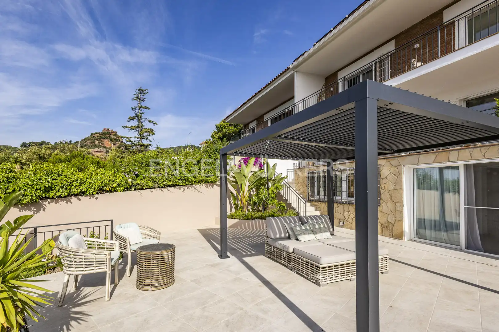 Terraza de Casa o chalet de alquiler en Naut Aran con Aire acondicionado, Calefacción y Jardín privado