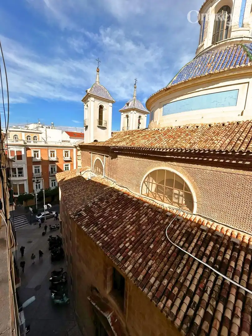 Vista exterior de Pis en venda en Murcia
