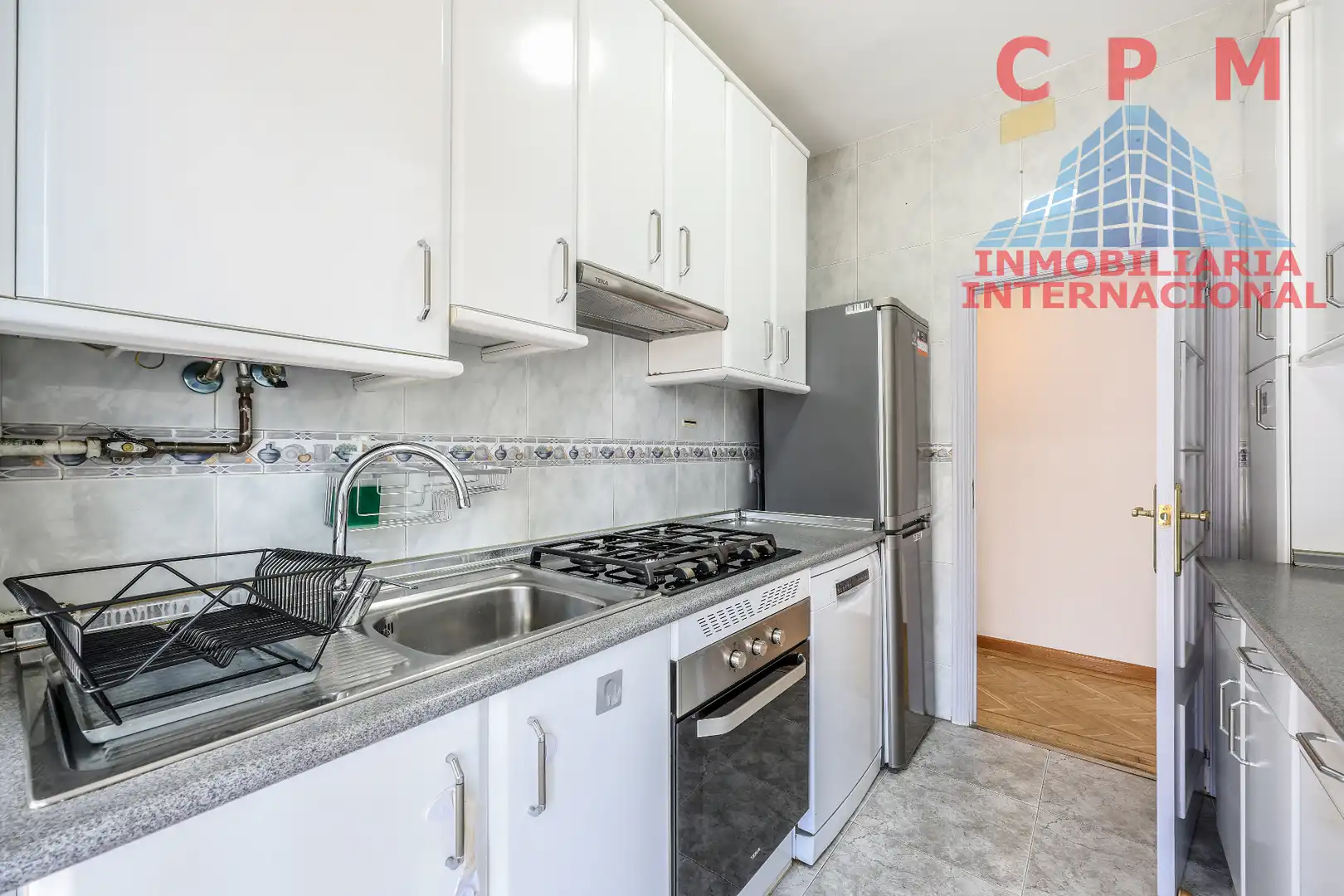 Cuina de Pis de lloguer en Madrid amb Aire condicionat, Calefacció i Parquet