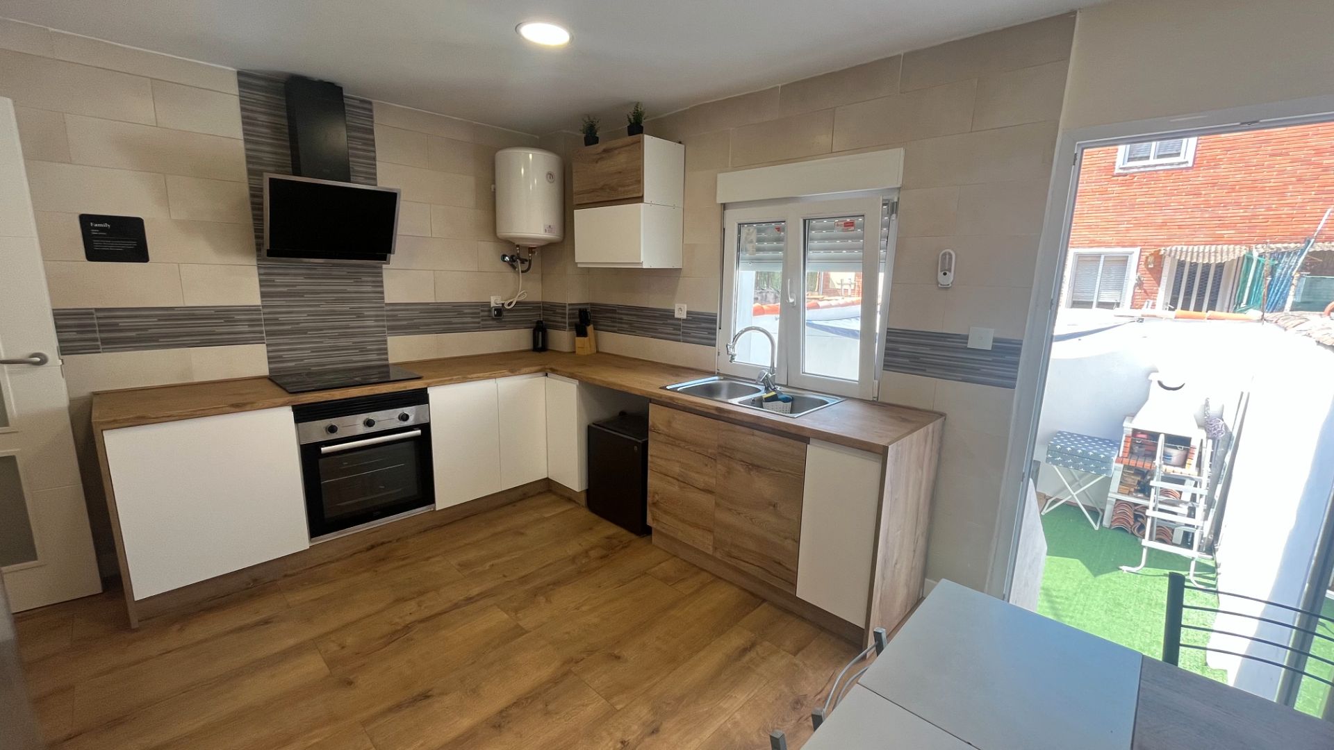 Kitchen of Single-family semi-detached for sale in Valladolid Capital  with Heating and Furnished