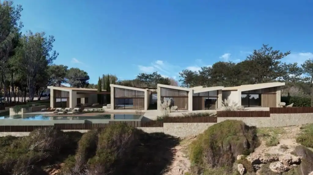 Vista exterior de Casa o xalet en venda en Alcúdia amb Aire condicionat, Jardí privat i Piscina