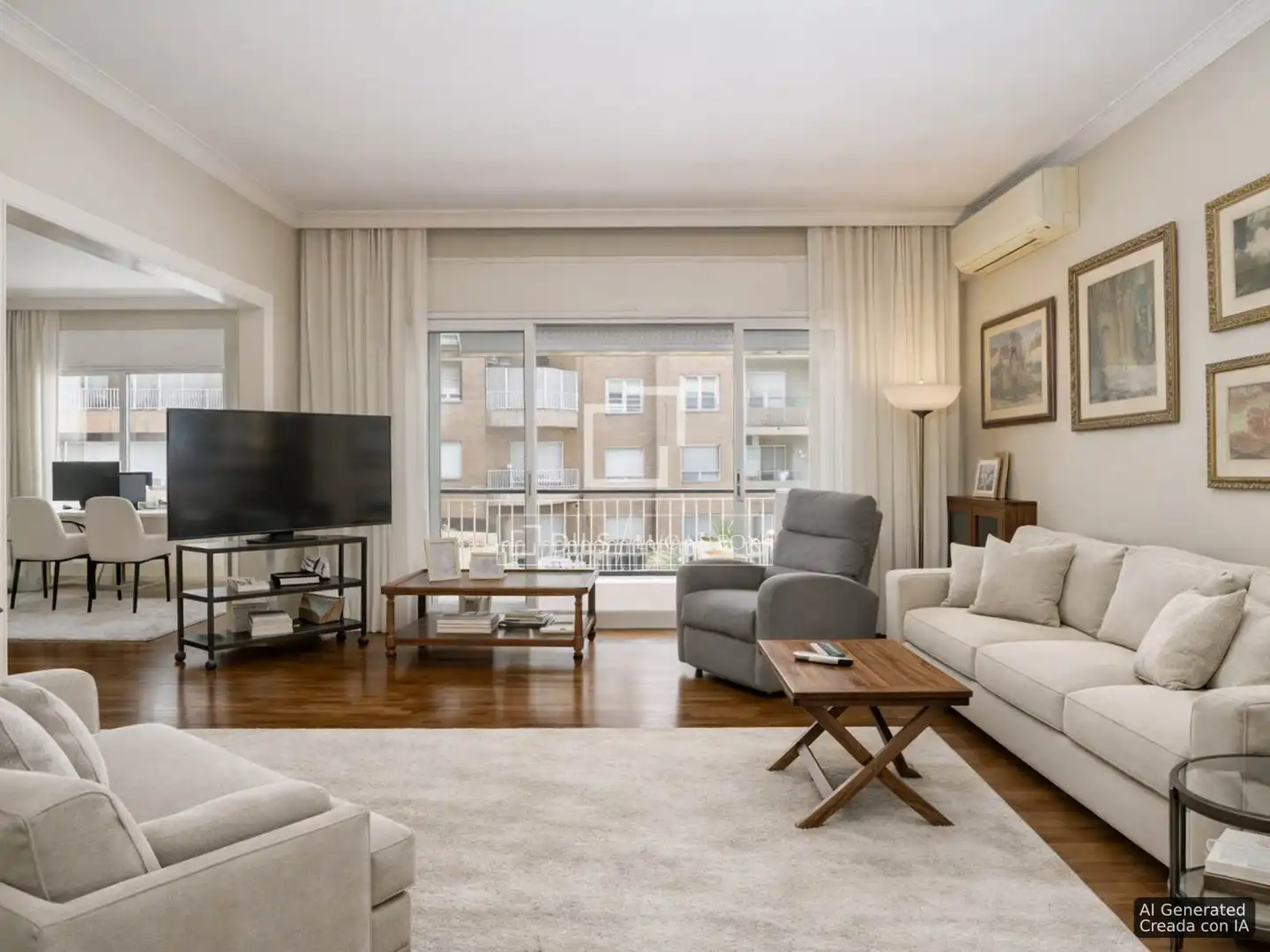 Sala de estar de Piso en venta en Barcelona con Trastero