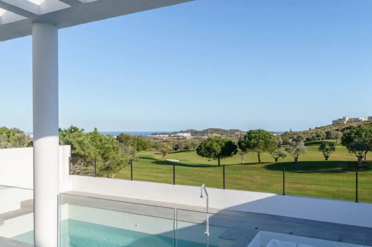 Terraza de Casa o chalet en venta en Mijas con Aire acondicionado, Jardín privado y Terraza