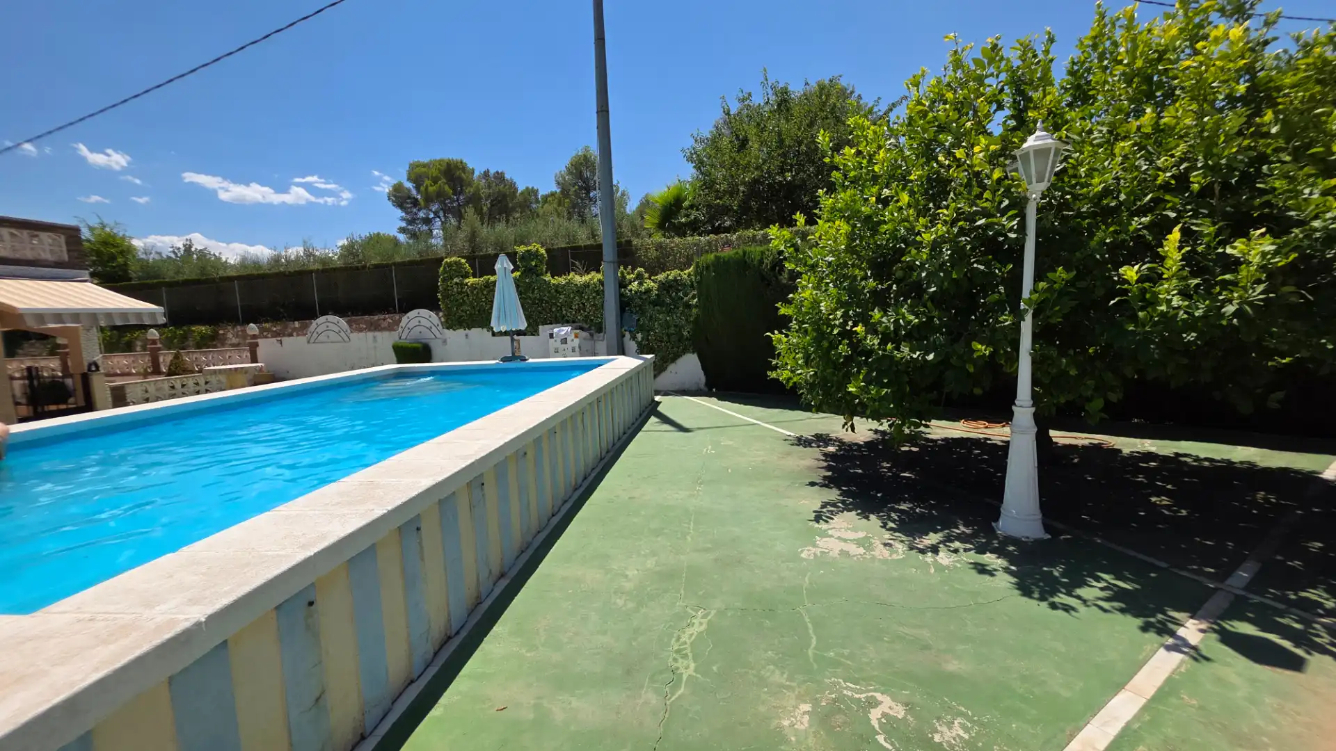 Swimming pool of Houses for sale in Ontinyent  with Private garden, Terrace and Storage room