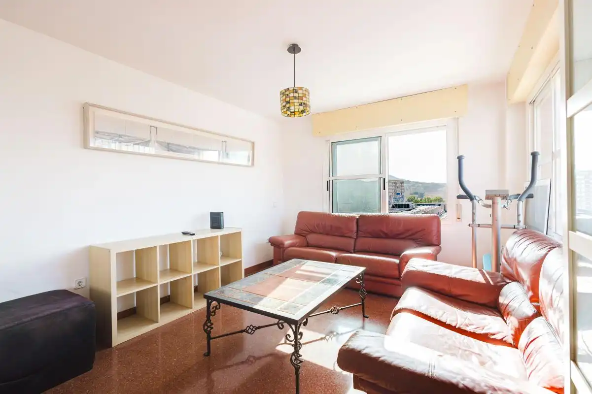 Sala de estar de Piso en venta en Málaga con Aire acondicionado, Calefacción y Piscina