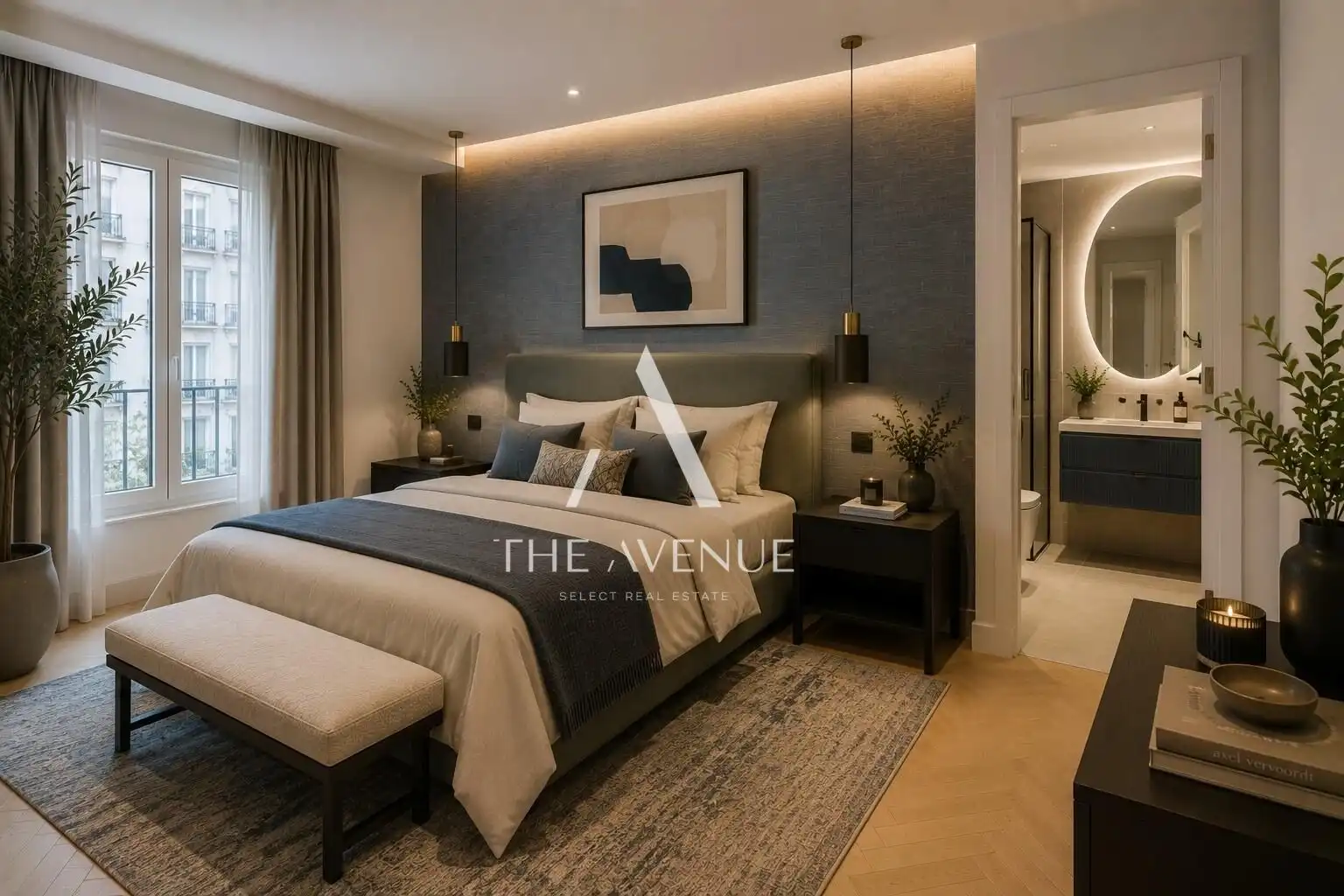 Bedroom of Flat for sale in Madrid