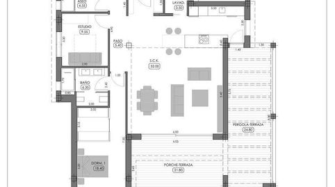 LLAVES EN MANO! Villa de obra nueva con piscina y jardín privados  La Finca Golf, Algorfa, imagen 3