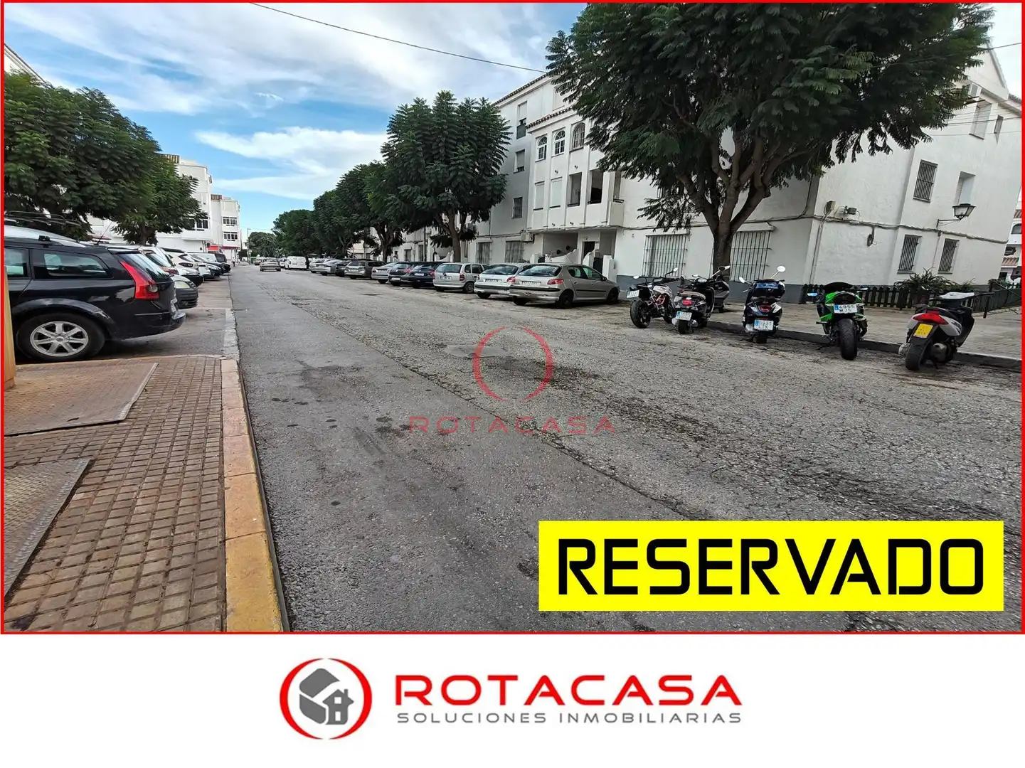 Vista exterior de Piso en venta en Rota con Terraza