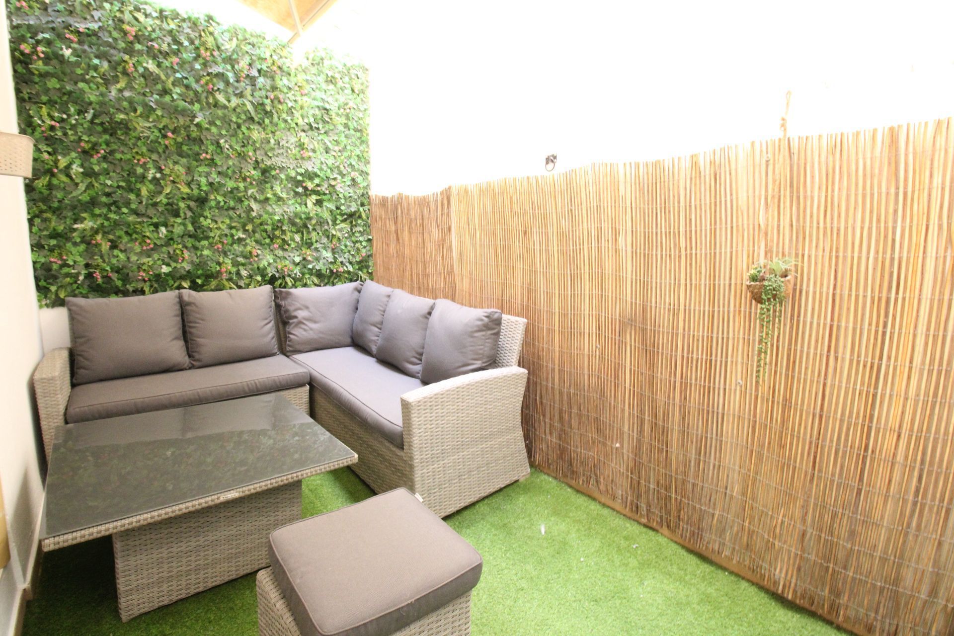 Terraza de Piso de alquiler en Málaga Capital con Aire acondicionado, Calefacción y Trastero