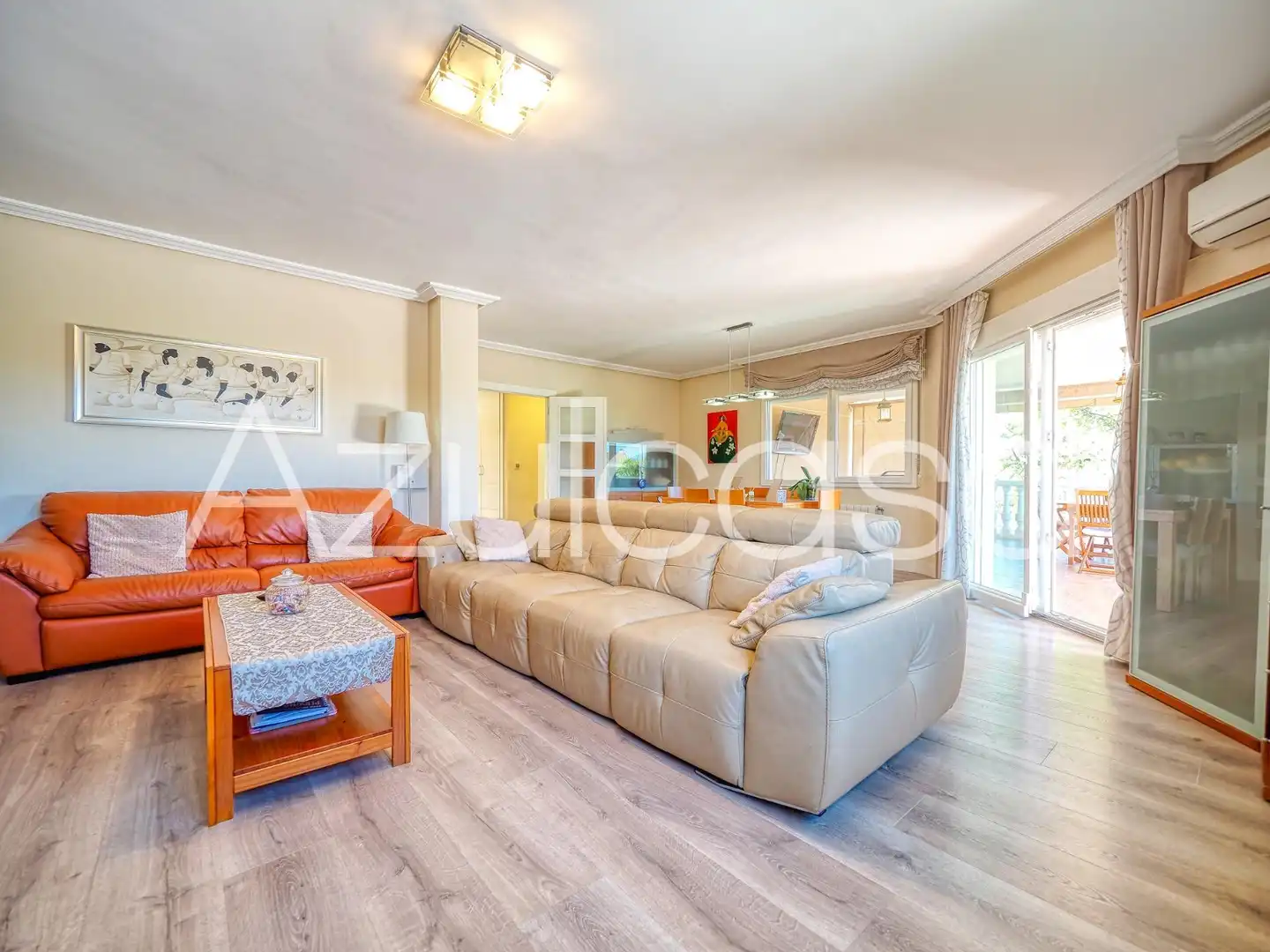 Living room of Houses for sale in Mutxamel  with Air Conditioner, Heating and Terrace