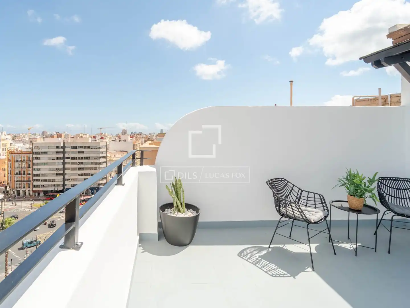 Terrassa de Pis de lloguer en Valencia amb Aire condicionat, Calefacció i Terrassa
