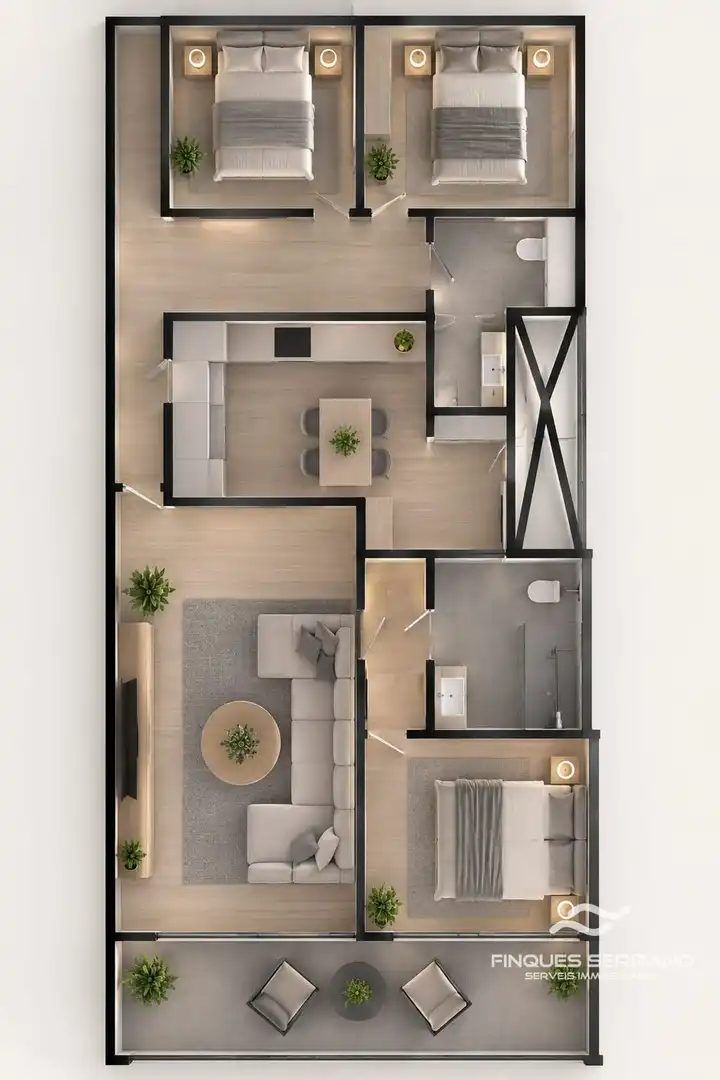 Piso con ascensor en venta en Sant Joan de Deu, 181, imagen 29
