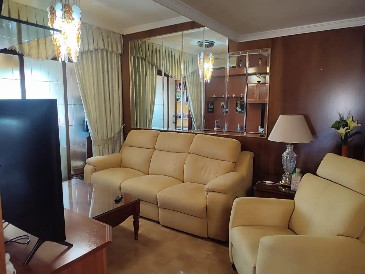 Sala d'estar de Pis en venda en Villaverde