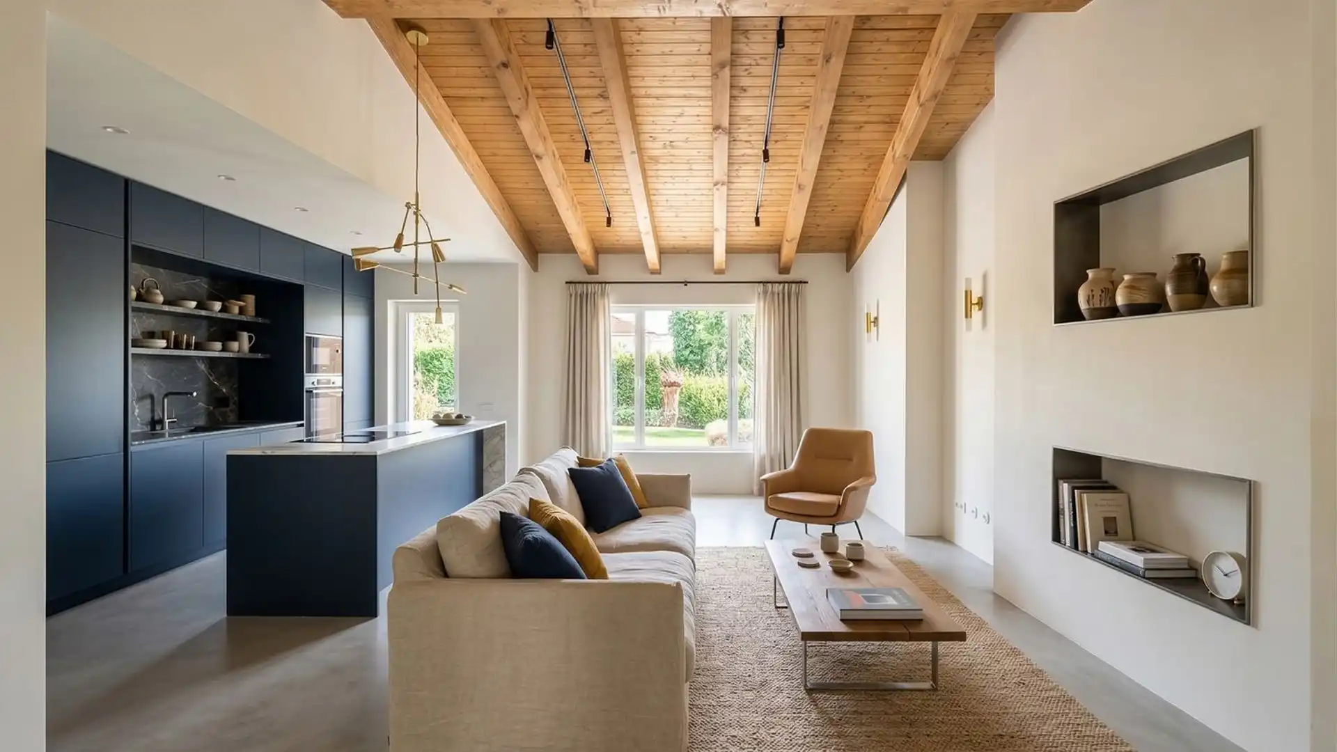 Sala de estar de Casa o chalet en venta en Cudillero con Calefacción y Piscina