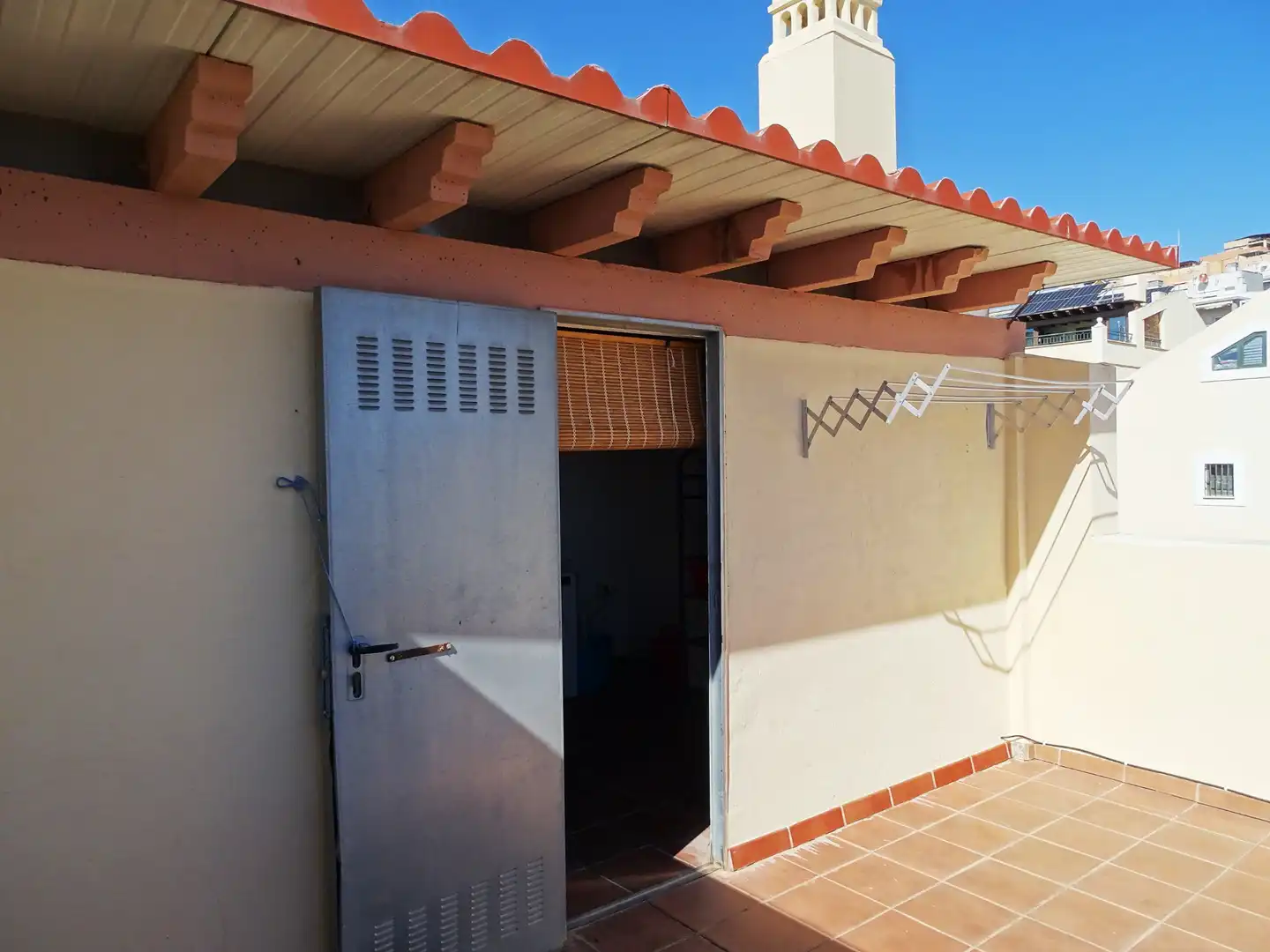 Terraza de Casa adosada en venta en Rincón de la Victoria con Aire acondicionado, Calefacción y Jardín privado
