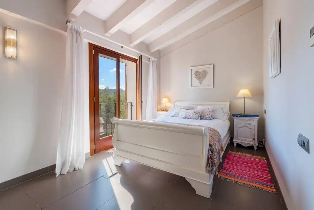 Dormitori de Casa adosada en venda en Pollença amb Aire condicionat, Jardí privat i Terrassa