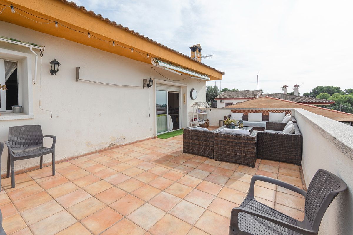 Terraza de Casa o chalet en venta en Calafell con Aire acondicionado, Jardín privado y Terraza