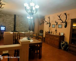 Dining room of Country house to rent in Fuencaliente  with Air Conditioner, Terrace and Swimming Pool
