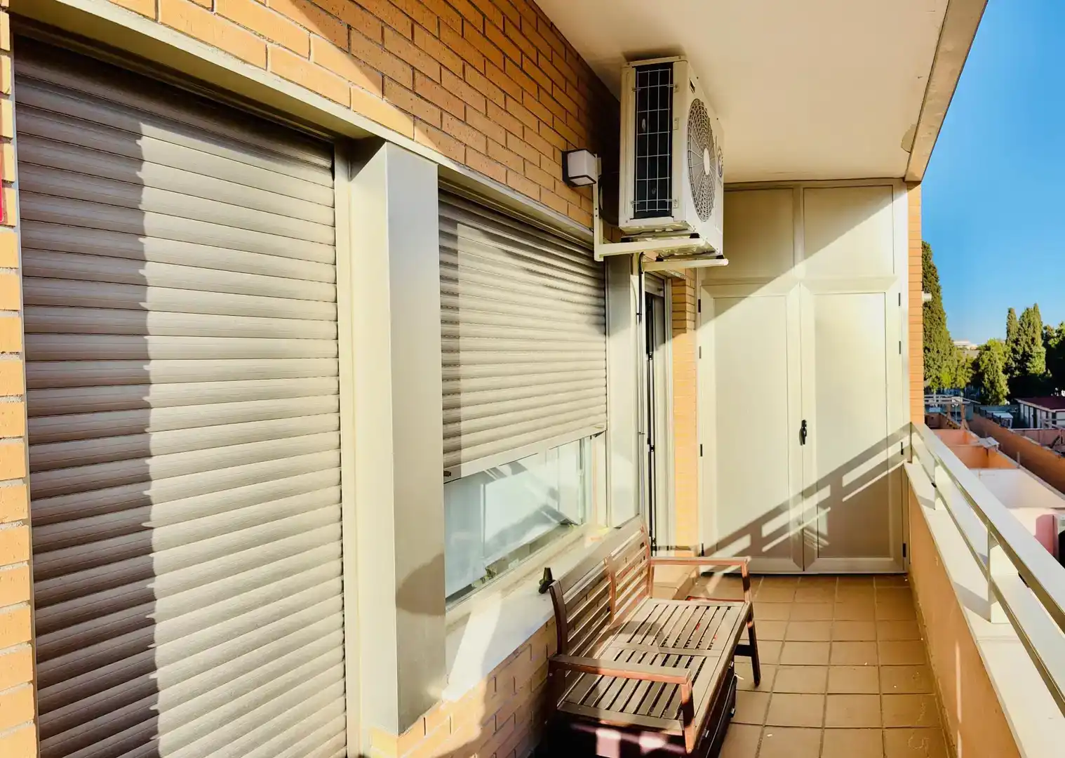Terrasse von Wohnung zum Verkauf in Pinto mit Klimaanlage und Balkon