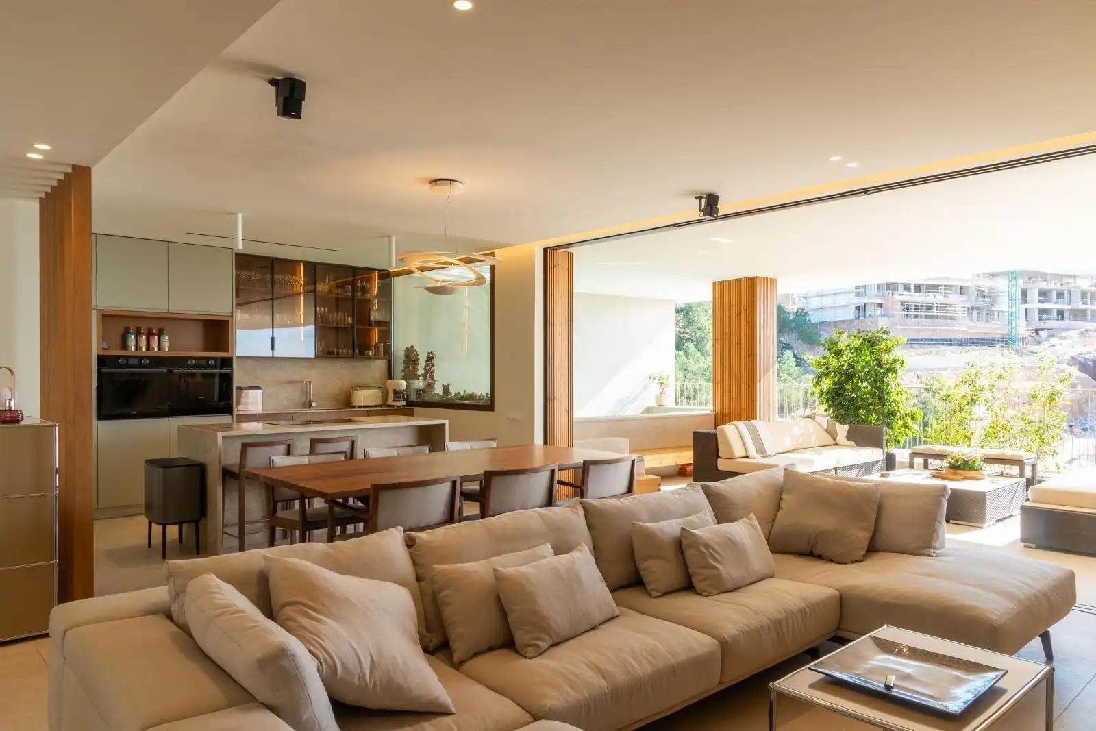 Sala d'estar de Apartament en venda en Oropesa del Mar / Orpesa amb Aire condicionat, Jardí privat i Terrassa