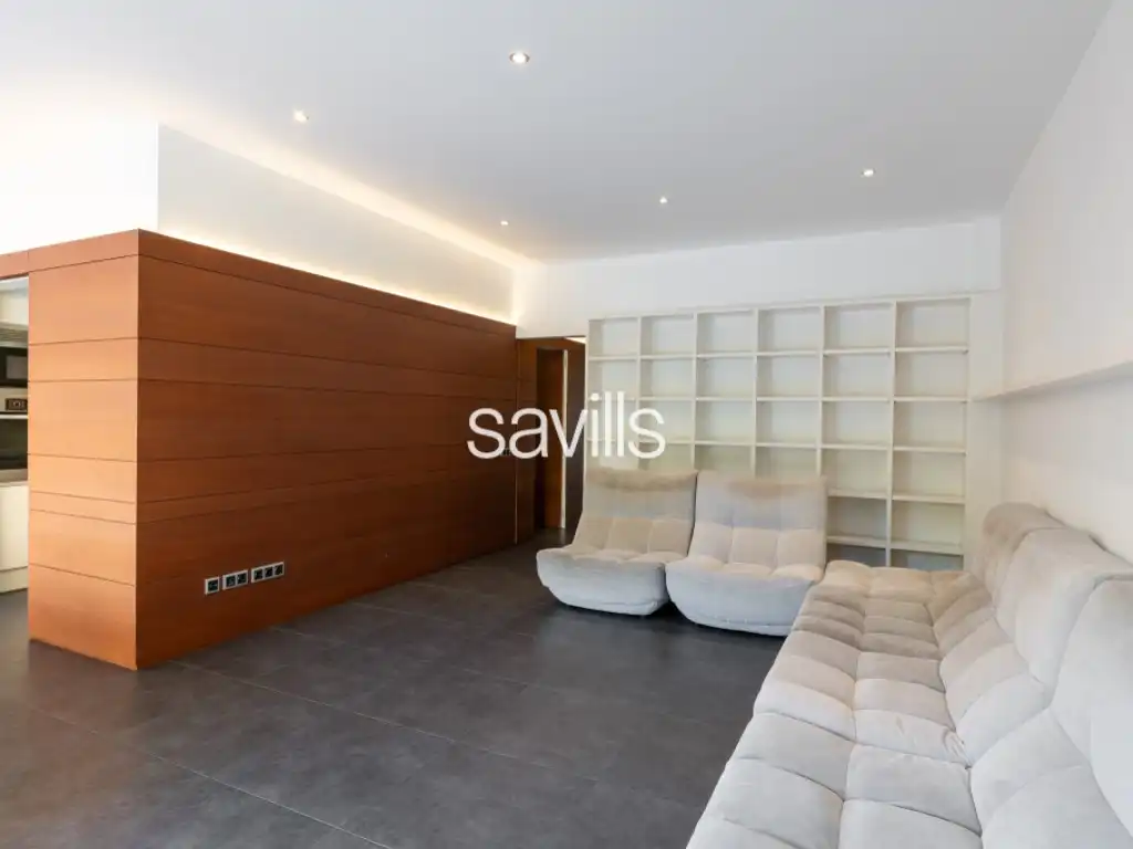 Wohnzimmer von Haus oder Chalet zur Miete in Barcelona mit Privatgarten und Schwimmbad