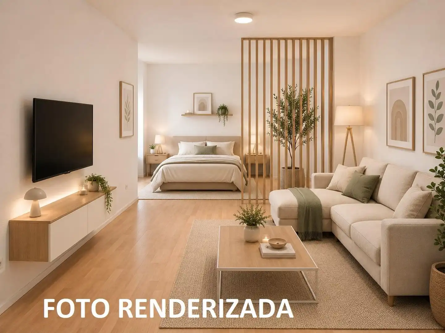 Sala de estar de Loft en venta en Barcelona con Parquet y Alarma