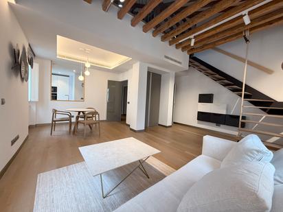 Living room of Attic for sale in  Madrid Capital  with Air Conditioner