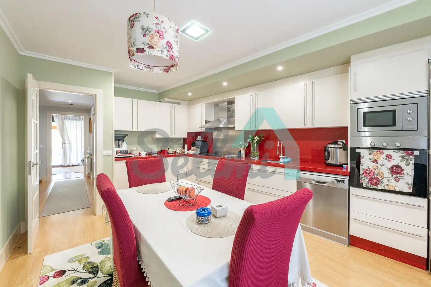 Küche von Einfamilien-Reihenhaus zum Verkauf in Vegadeo mit Heizung, Privatgarten und Terrasse