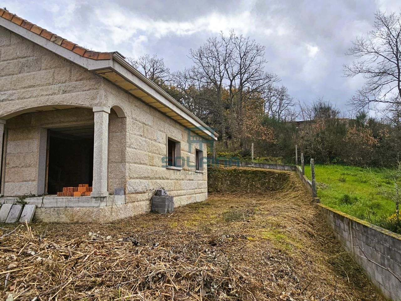 Vista exterior de Casa o xalet en venda en O Pereiro de Aguiar  amb Jardí privat